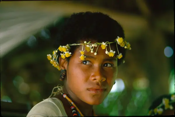 Girl from Trobriand Islands